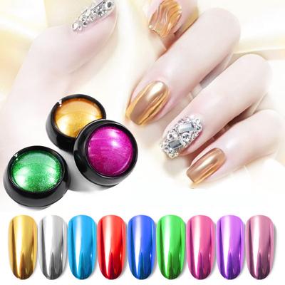 Glitter Mirror Powder Effect Shiny Nail Powder DIY Polish Extension