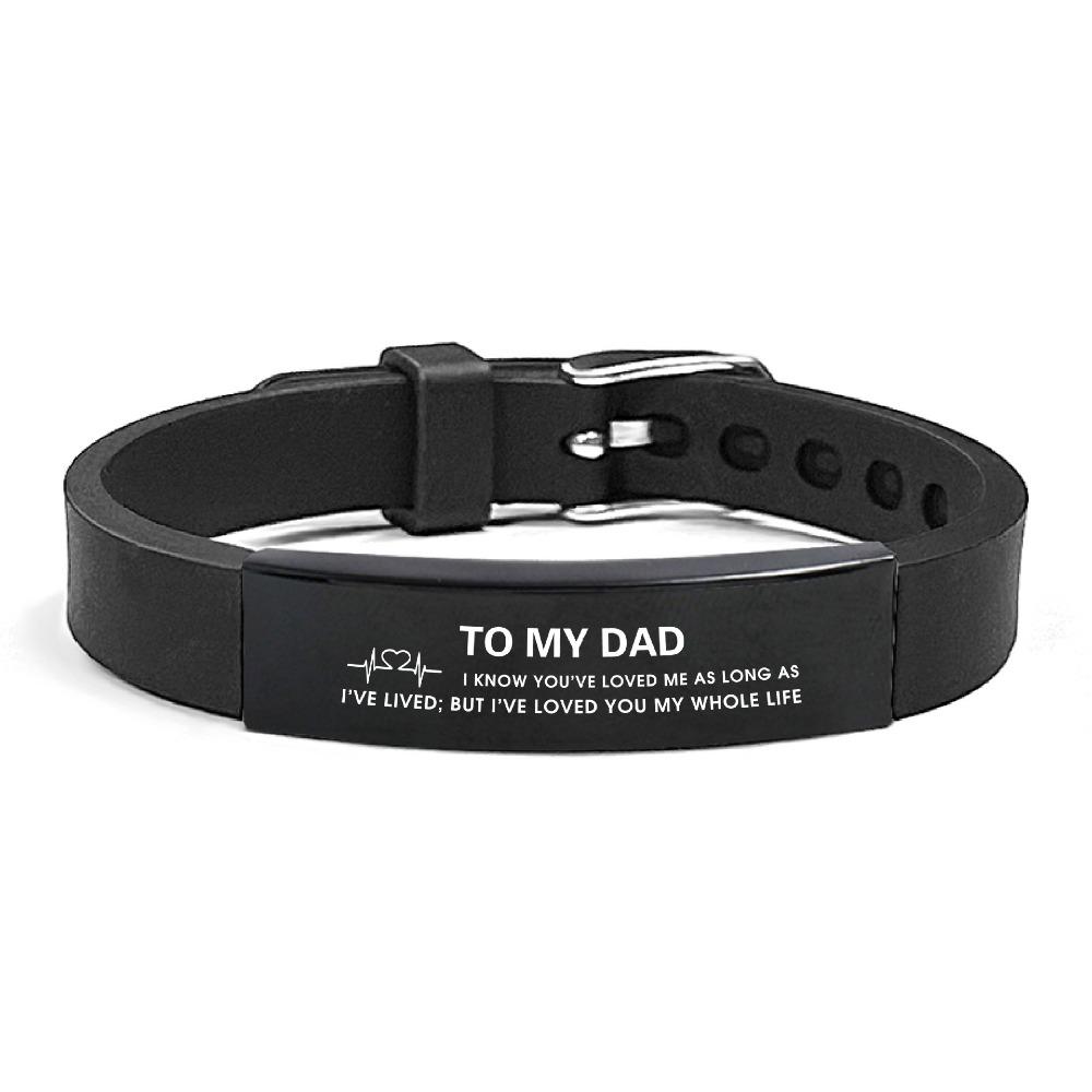 Stainless Steel Family Bracelets Father's Day Gifts Bracelet for Father Father Gifts