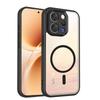KEYSION Transparent Magnetic Phone Case for VIVO V70 5G Soft Silicone+PC Simple HD Clear Shockproof Back Cover for VIVO V70