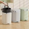 Pedal Waste Can for Effortlessly Refuse Handling, Step Trash Can for Busy Homemakers and Professional Garbage Bin