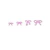 100Pcs Mini 3D Bow Nail Charms Fashion Kawaii Resin Bowknot Manicure Decoration Nail Art Supplies