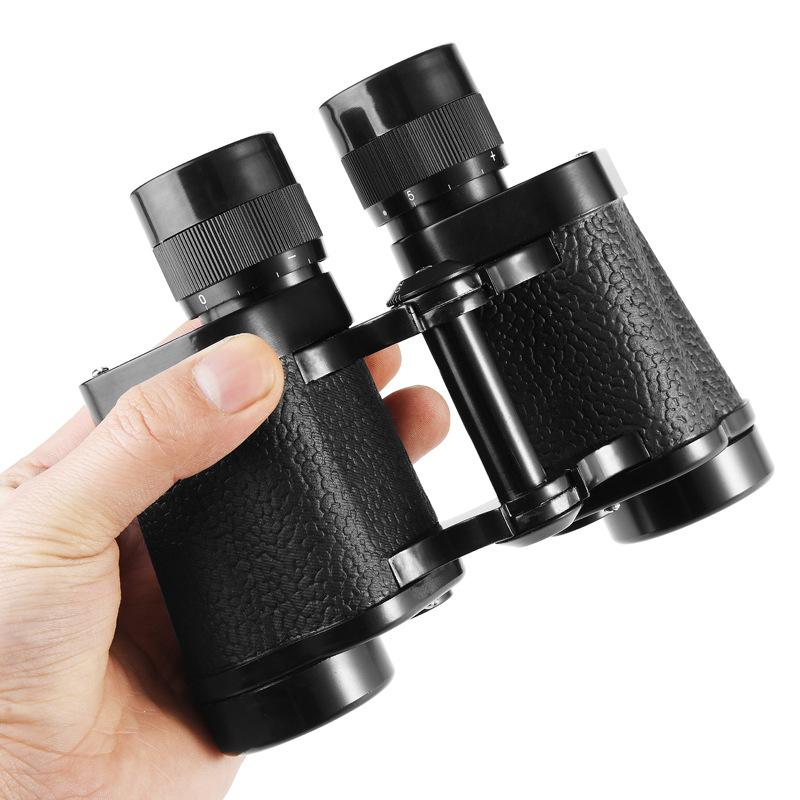 Binocolo Telescopico 1/62 8X30 Tutto Metallo Visione Notturna Militare Occhiali da Esterno ad Alta Definizione per Adulti