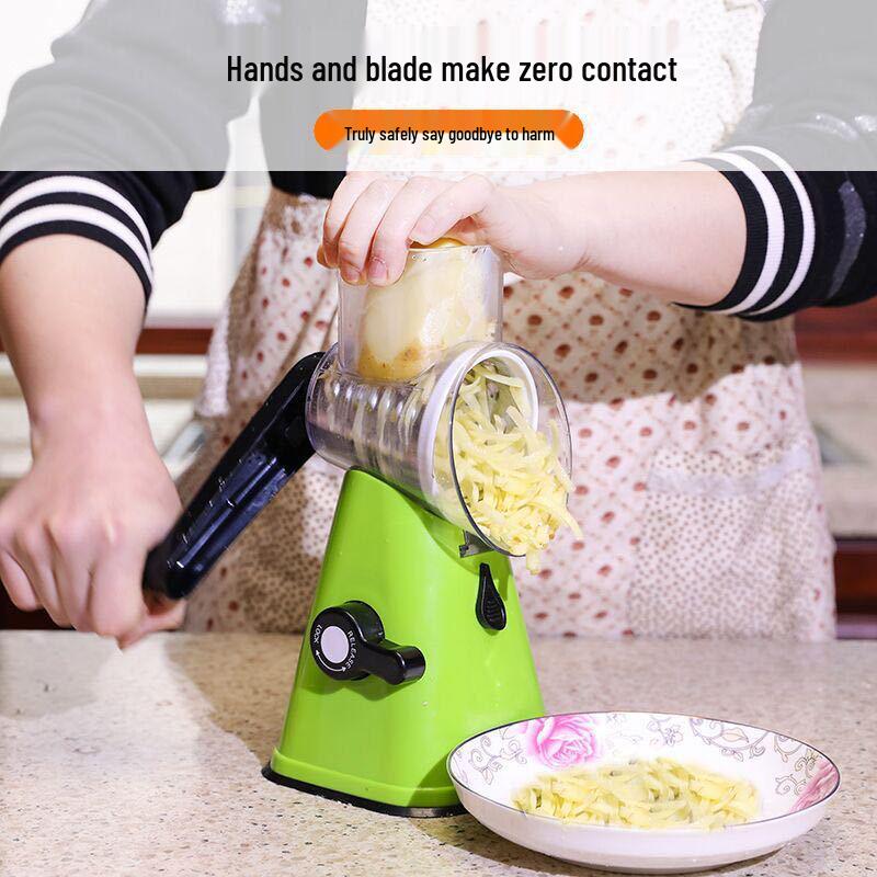 Multifunctional Vegetable Cutter and Slicer: Shredder, Grater, Grinder for Potatoes and More