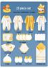 High-End Newborn Baby Clothes Gift Set for Spring & Autumn