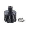 1 Piece Motorcycle Turbo High Flow Racing Cold Air Intake Filter Mushroom Head Universal Interface Car Air Filters 12mm