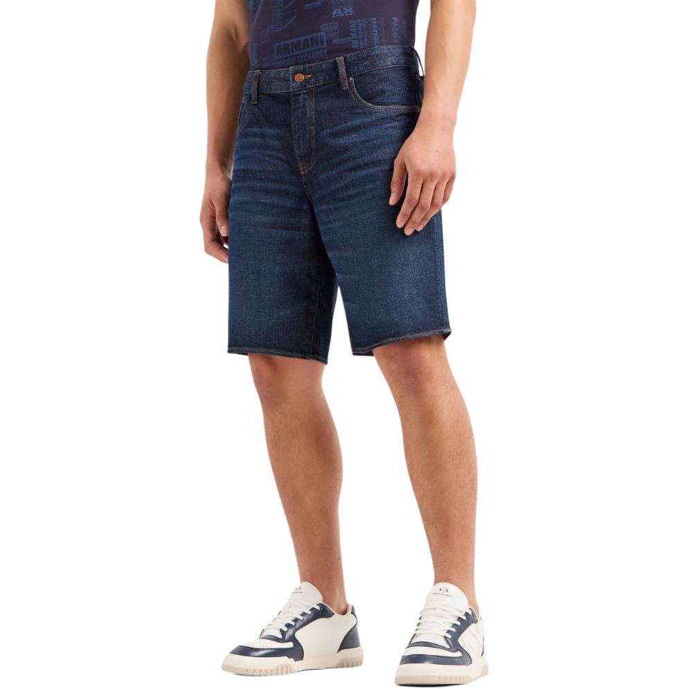 ARMANI EXCHANGEAE SS24 Denim Shorts Men's Indigo 3DZJ65-Z3Y6Z-1500