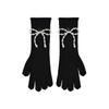 OVT-U Two Way Pearl Ribbon Gloves (3color)
