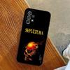 Heavy Metal Band Sepultura Phone Case for Sumsung Galaxy S24 S23 S22 S21 S20 A24 A34 A54 A53 N20 M54 Fe Plus Ultra Cover