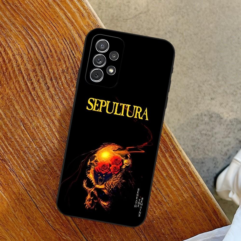 Heavy Metal Band Sepultura Phone Case for Sumsung Galaxy S24 S23 S22 S21 S20 A24 A34 A54 A53 N20 M54 Fe Plus Ultra Cover