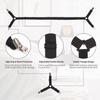 Luyena Bed Sheet Straps,4+1 Pcs Fitted Sheet Clips Holder,Upgraded Triangular Sheet Clip for Corner, Elastic Adjustable Sheet Strap for Mattress