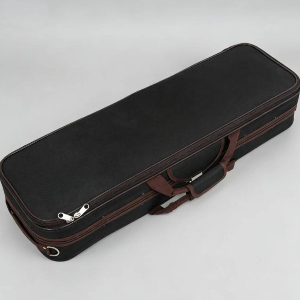 Oxford Cloth Violin Case 4/4 Hard Shell Protective Lightweight Box with