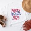 Party In The Usa Vintage Independence Day 4th Of July TShirt Retro Patriotic Tees Unisex Unisex Unisex T Shirt Social Club