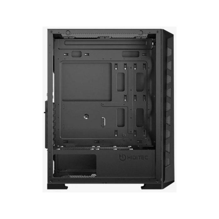 Caja Hiditec MH12 Glass E-ATX ARGB 4 Ventiladores Cristal Templado USB-C Negra