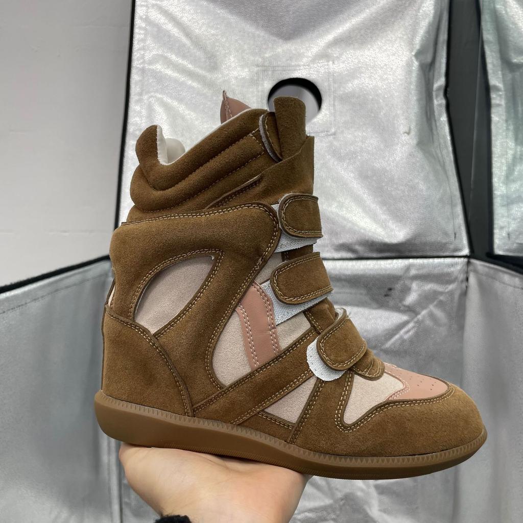 Actual Photos of Celebrity's Same Style Women's High-top Shoes