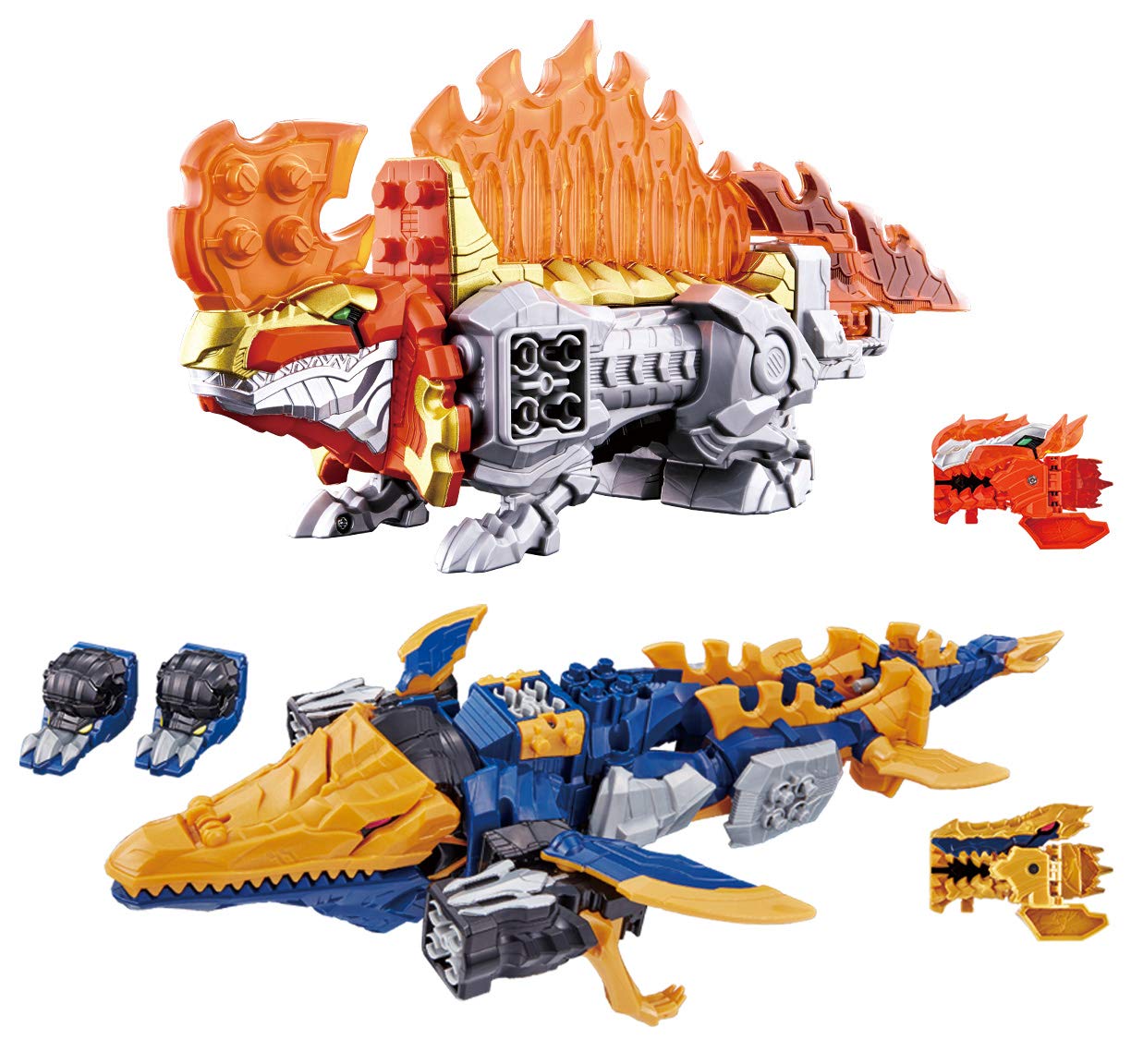 

Kishiryu Sentai Ryusoulger Kishiryu Series 06 07 DX Spino Thunder Set &