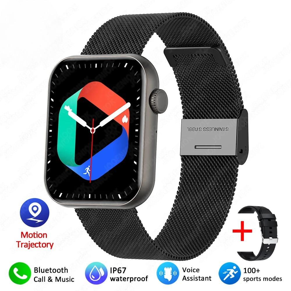 Smart Watch Full Touch Screen Bluetooth Call AI Voice Heart Rate Waterproof Watches Sports Bracelet Smartwatch Women  New