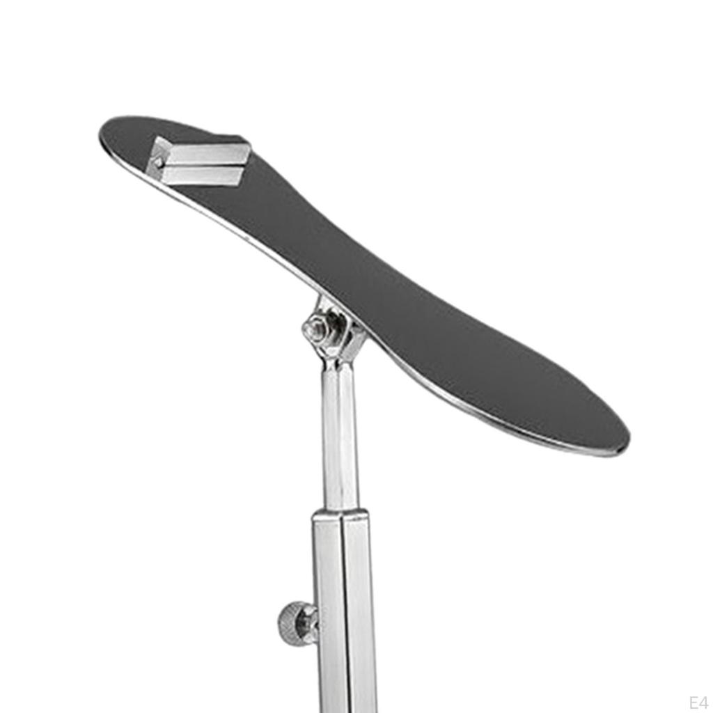 Stand Prop Adjustable Shoe Riser Rust Resistant Rack Organizer High Heel Shelf for Shopping