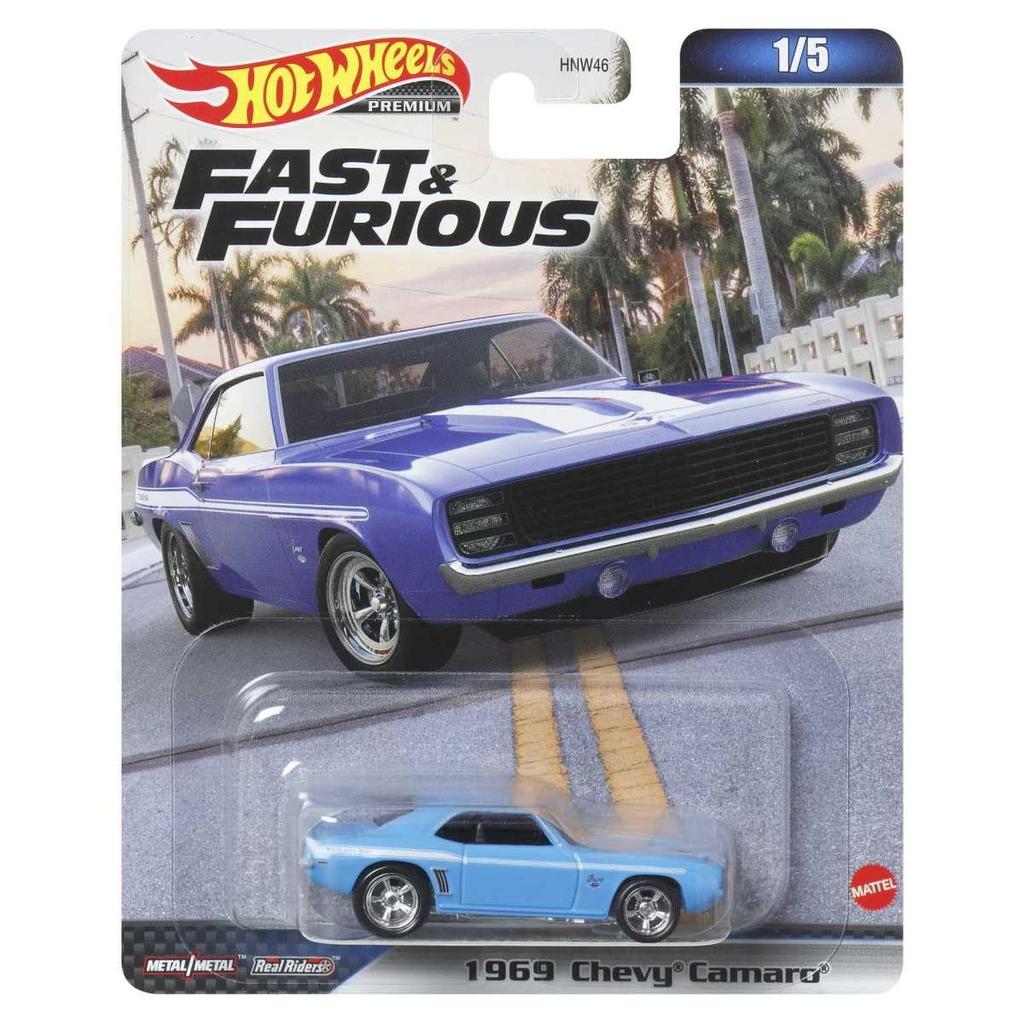 Hot Wheels Fast Furious 1969 Chevy Camaro 3 and HKD24 & - (Ages Up)