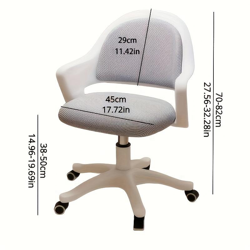 1pc Office Chair, Adult Computer Chair, Backrest Chair, Study Room, Dormitory, Learning Chair