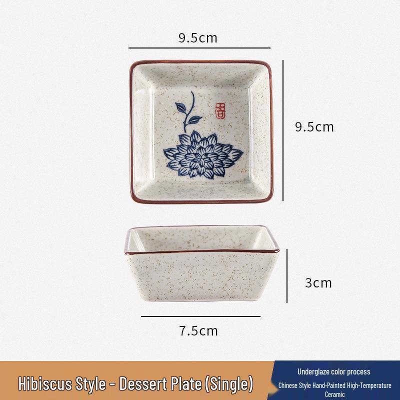 Japanese Bamboo & Wood Snack Box - 4-Compartment Plate for Pastries, Nuts, Seeds, & Dried Fruit