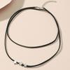 Gold Silver Color Dragonflies Flower Heart Star Pendant Necklace Long Rope Statement Necklace Jewelry Gift for Women