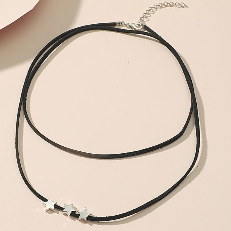 Gold Silver Color Dragonflies Flower Heart Star Pendant Necklace Long Rope Statement Necklace Jewelry Gift for Women