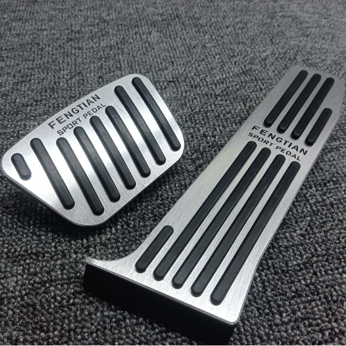 Pedals for Toyota Wilfa/Elfa 2023 Throttle and Brake Interior Modification Aluminum Alloy Accelerator Brake Pedals Accessories