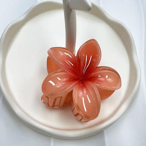 Modische Blumen-Haarspangen für Damen Bohemia Große Haar-Klammern Haarnadeln Spangen Hawaiianische Kopfschmuck-Accessoires Strand
