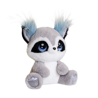 Peluche Aurora - Guaxinim Brilhante, 23 cm
