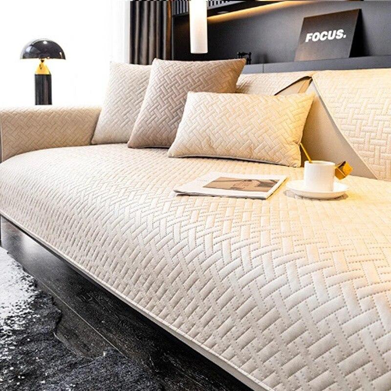 Technology Cloth Waterproof Sofa Cover Anti-slip Four Seasons Universal Sofa Towel Nordic Home Living Room Sofa Cushion Decor