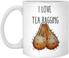Loveteabagging Hanging Tea Bag Ceramic Coffee Mug Water Cup Temperature-Sensitive Color-Changing Cup Teabagging