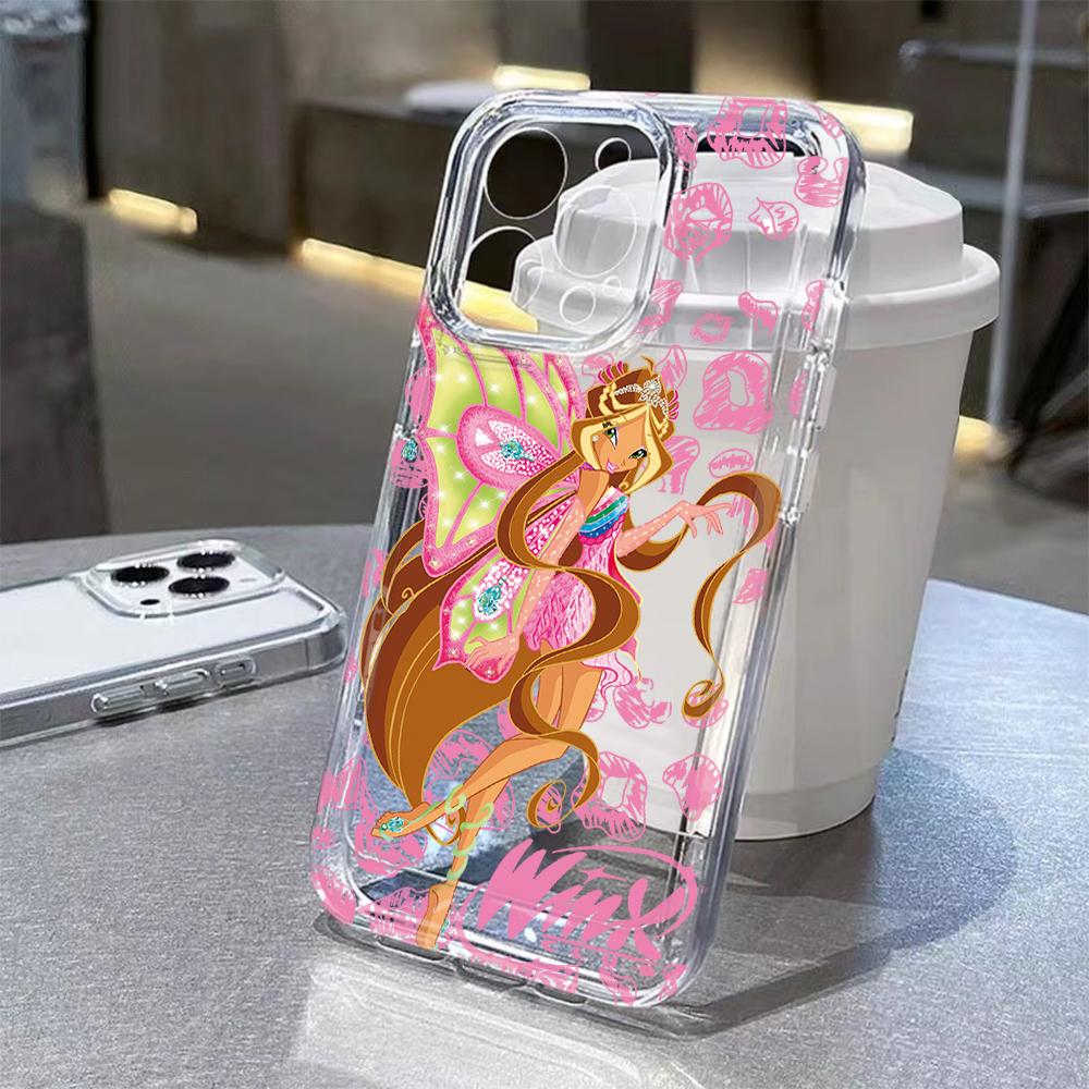 Lovely w-winxs c-clubs Phone Case For Samsung Galaxy S26 S25 S24 S23 S22 S21 S20 Note20 Edge Plus Ultra Lite 5G Clear Back Cover