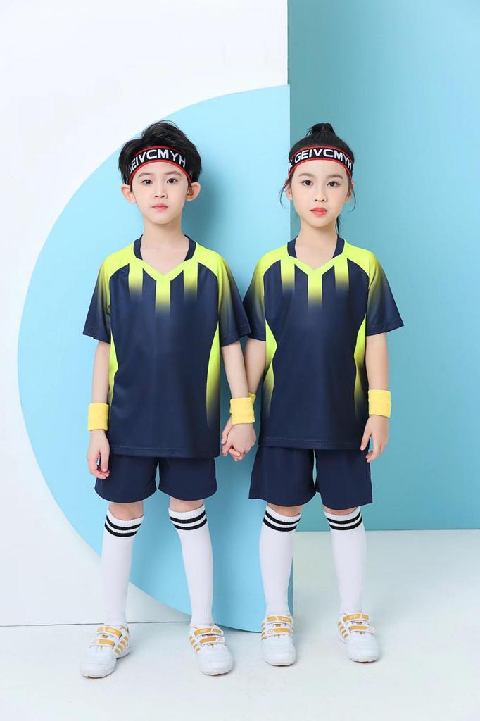 Summer New Soccer Training Uniform Men'S And Women'S Suit Adult Children Team Competition Training Uniform Jersey Fb07