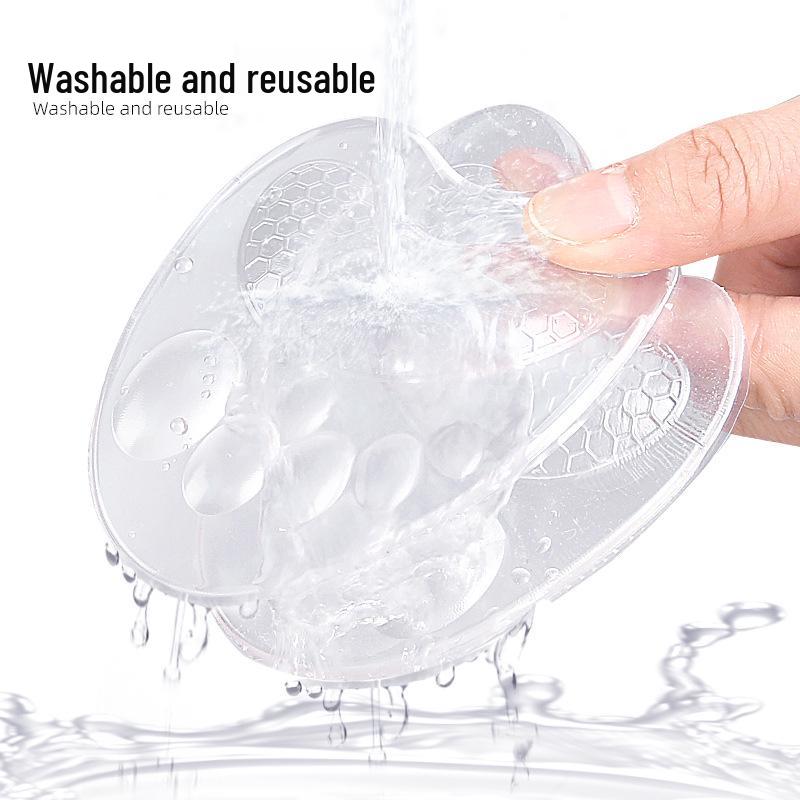 GEL Arch Honeycomb Forefoot Cushion - Anti-Abrasion, Pain-Relief, Self-Adhesive Insole for High Heels (Half-Size Adjustment)