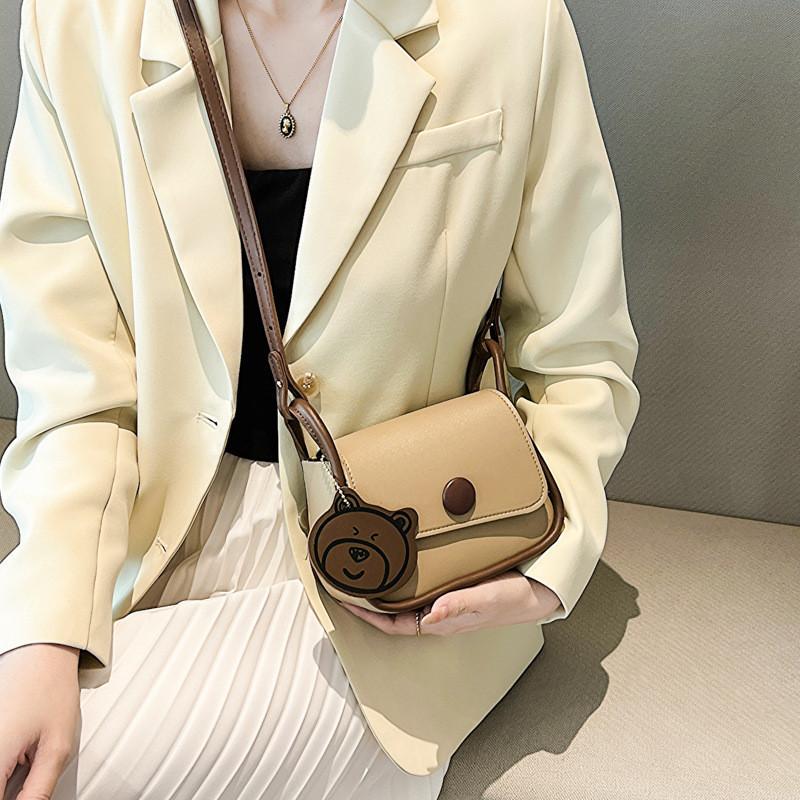 Trendy Urban Style Small Crossbody Bag For Women 2023 New Pu Leather