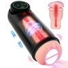 Realistic Vagina Automatic Male Masturbator Pocket Pussy Thrusting Sucking Blowjob Penis Vibrator Massager Adult Sex Toys 18