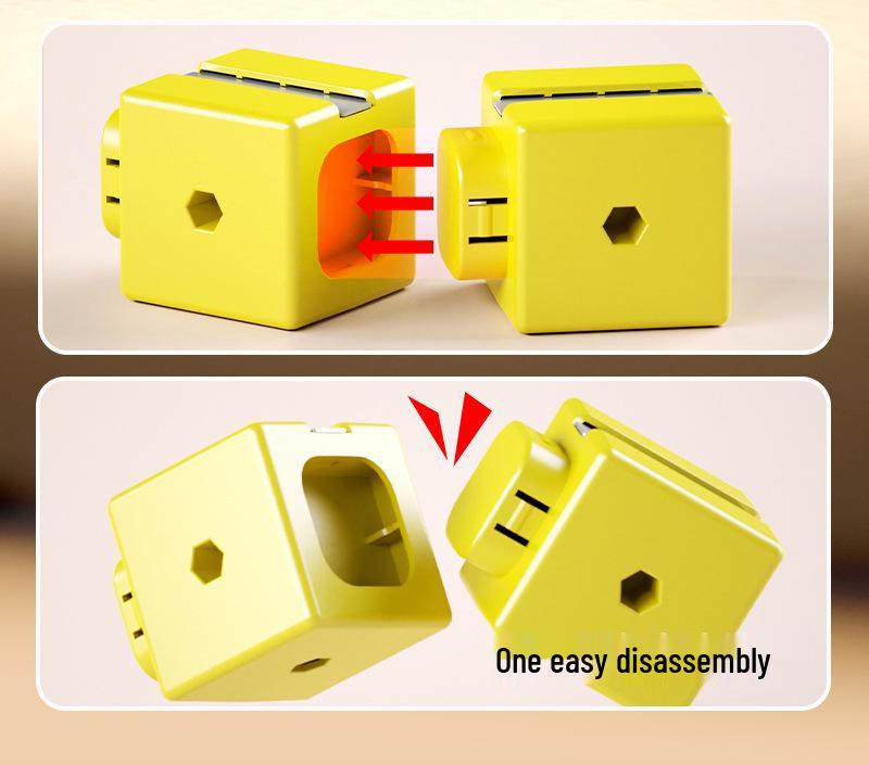 International Children's Educational Magnetic Building Blocks High-speed Rail Toy Train.