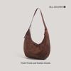 Fashion Retro Underarm Matte Texture Women's Bag Autumn and Winter New Trendy Shoulder Bag Large Capacity