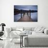 Canvas print, Wooden deck
