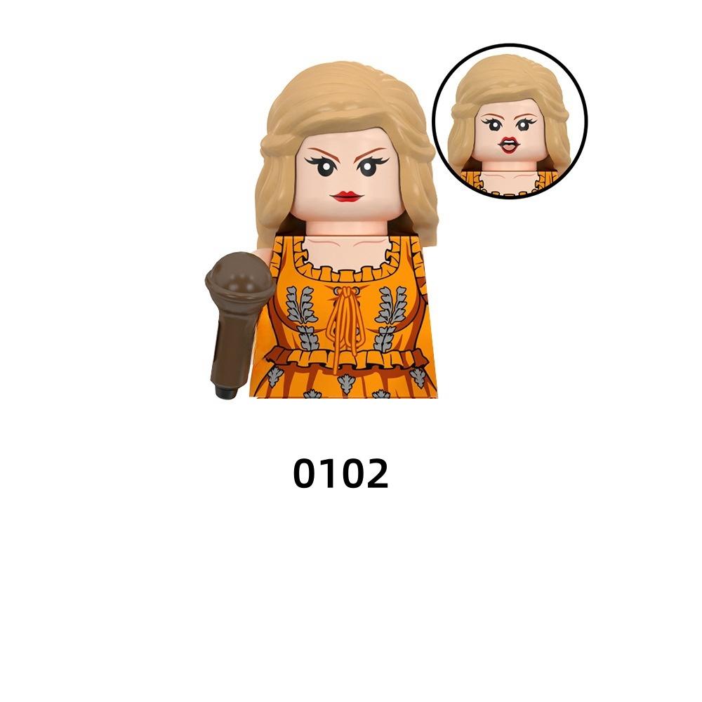 TP1026 LG1015 Swifts Beliebte Sängerinnen Bausteine Modell Mini Actionfigur Zubehör Halloween Geschenke für Kinder