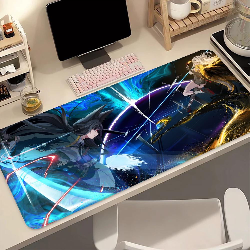 Anime ZZZ Mouse Pad Zenless Zone Zero Hoshimi Miyabi Gaming Accessories Computer Mousepad Keyboard Office Pads Rubber Mouse Mats
