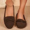 2025 Brand Ladies Shoes Shallow Women's Flats Butterfly-knot Casual Plus Size Comfortable Best Seller Flat Low Heels