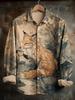 Essential Men's Long Sleeve Shirt with Plaid Trim, Casual & Versatile