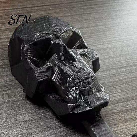 Skull Key Holder for Entryway Wall Hook, 3D Printed Gothic Decorative Adhesive Sturdy PLA Hanger Holder, Mounted Storage Organizer Home Bedroom