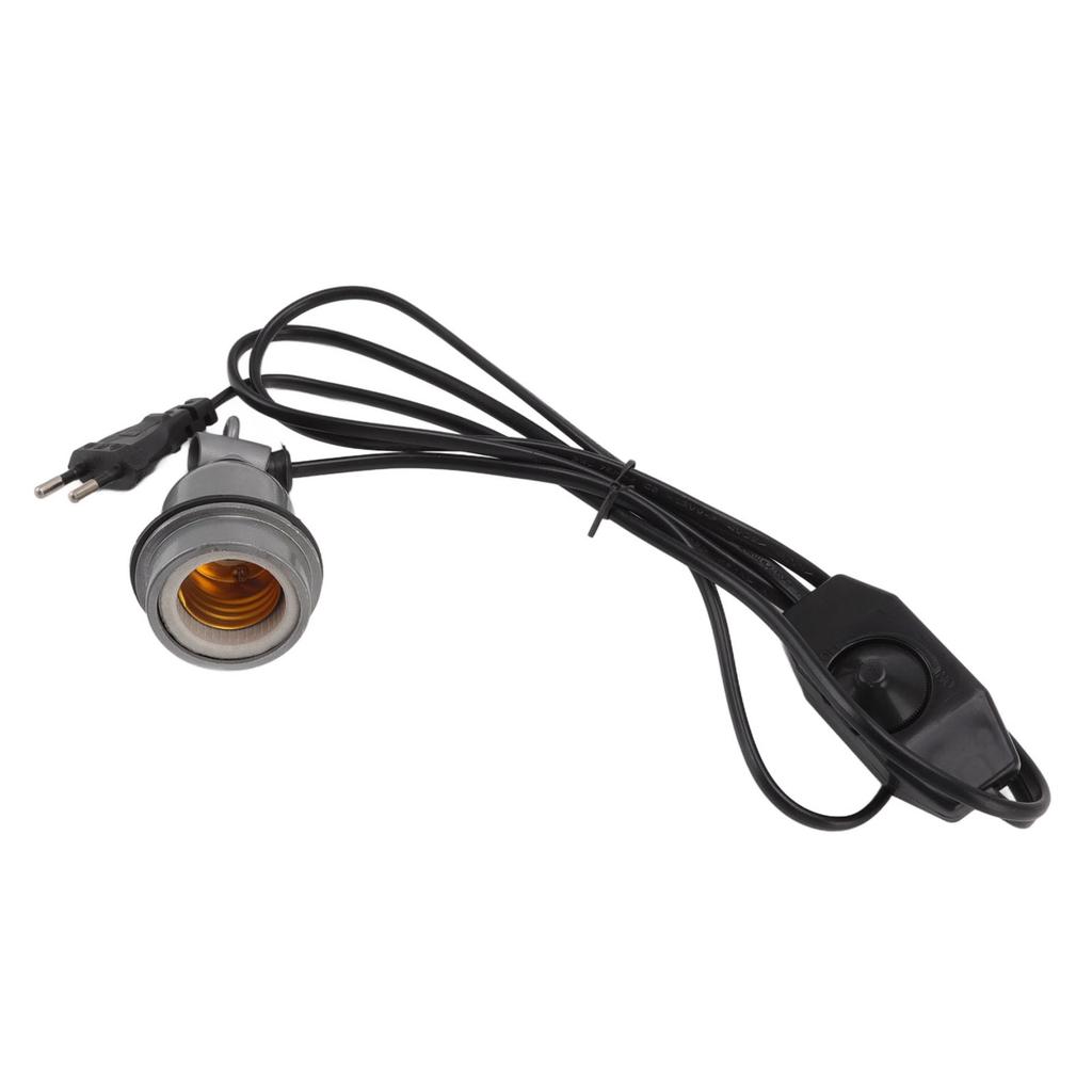 Gniazdo lampy grzewczej E27 Obudowa ze stopu Standardowy uchwyt żarówki grzewczej dla zwierząt domowych dla lampy dla gadów i żółwi