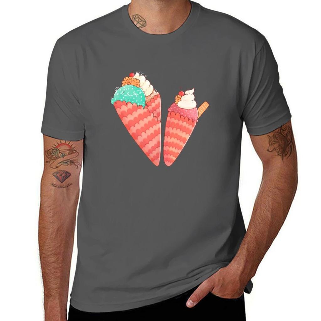 Ice Cream TShirt Unisex T Shirts for Unisex Casual TShirt