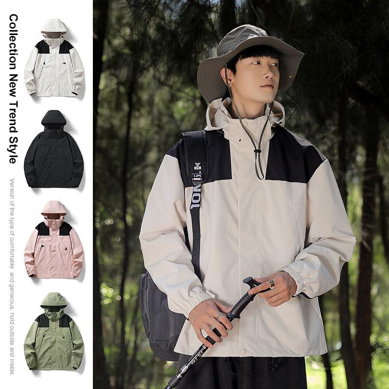 Assault Jacket Clothes for Men Spring and Autumn New Outdoor Sports Hooded Jacket Men's Casual Couple Jacket