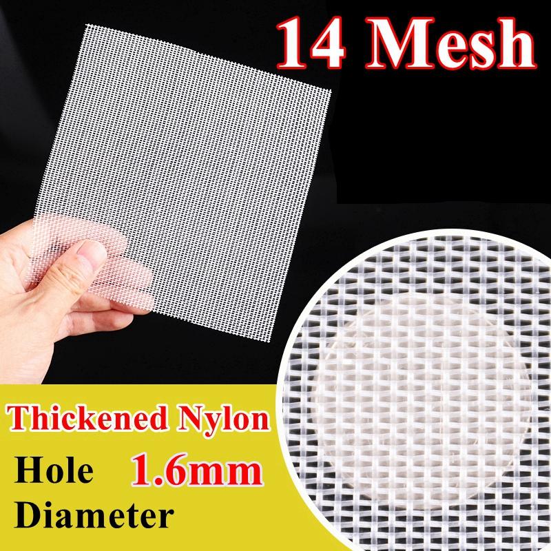 6-80 Mesh Potravinárska Zosilnená Nylonová Filtračná Sieťovina Mikrónová Domáca Kuchyňa Olej Potraviny Voda Filtračná Sieťovina Vínne Pivo Varenie