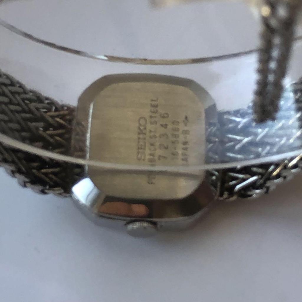 [USED] Seiko Chariot Quartz Wristwatch, Silver, Working Condition