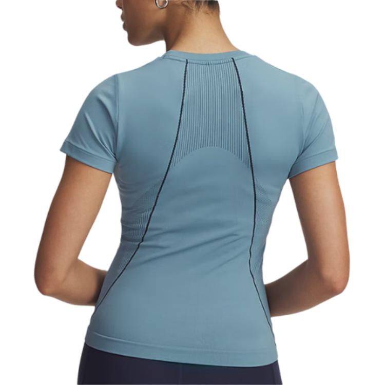Under Armour Comfortable Breathable Sports Casual Short Sleeve T-Shirt Women Tops 6000642-418